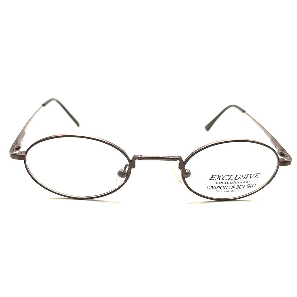 BEN-GLO EXCLUSIVE COLLECTION 86 SATIN LILACBURGUNDY EYEGLASSES FRAMES 40-28